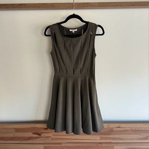 Opening Ceremony Olive Green Cutout Dress